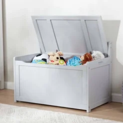 Melissa & Doug Wooden Toy Chest - Gray 9 Melissa & Doug Wooden Toy Chest - Gray -Barbie Store GUEST 73486334 f992 4db0 a327 adb28672f777