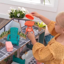 Kidkraft Backyard Cookout Wooden Dollhouse With 16 Play Furniture Accessories -Barbie Store GUEST 736c888b e793 43bb 81e9 0e039103a938