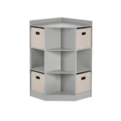 5pc Kids' Corner Cabinet Set With 4 Bins Set - RiverRidge Home -Barbie Store GUEST 75d48553 13f4 492c a675 bac33ca55141