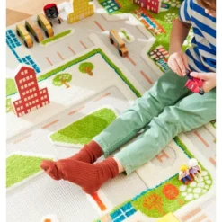 52.5"x71" Mini City 3D Play Rug - IVI -Barbie Store GUEST 76b9e538 9cd1 4529 9051 9a4e3fcf4a4c
