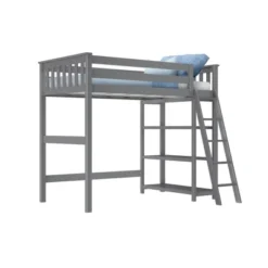 Max & Lily Twin-Size High Loft Bed With Bookcase 19 Max & Lily Twin-Size High Loft Bed With Bookcase -Barbie Store GUEST 76dc61d8 0e9f 4e26 a482 13e2c2d1f344