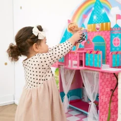 Olivia's Little World By Teamson Kids Furnished Castle Dollhouse For 12" Dolls -Barbie Store GUEST 76fe3575 dca5 4718 97b8 9b1ac88ac16f