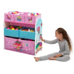 Disney Trolls World Tour Design And Store 6 Bin Toy Organizer - Delta Children -Barbie Store GUEST 7761c763 199b 4368 aa99 194c475db6c7