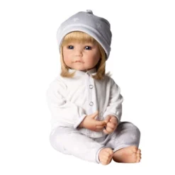 Adora Realistic Baby Doll Little Lamb Toddler Doll - 20 Inch, Soft CuddleMe Vinyl, Blonde Hair, Blue Eyes -Barbie Store GUEST 77718bd4 001d 4d26 8b4f 5ecfb50e9933