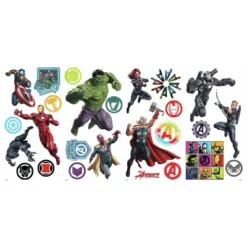 Classic Avengers Peel And Stick Wall Decal - RoomMates 9 Classic Avengers Peel And Stick Wall Decal - RoomMates -Barbie Store GUEST 7b6eebcd da6b 4497 ab3d 0859c11c02d7