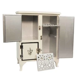 The Queen's Treasures 18 Inch Doll Furniture Vintage Style Ice Box Refrigerator -Barbie Store GUEST 7be13589 b5f1 4478 808b 91c8e61fe3a5