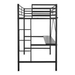 Flash Furniture Jake Metal Loft Bed Frame With Desk, Protective Guard Rails And Ladder For Kids, Teens And Adults 26 Flash Furniture Jake Metal Loft Bed Frame With Desk, Protective Guard Rails And Ladder For Kids, Teens And Adults -Barbie Store GUEST 7bfae8ea 8831 46ef 9fb3 febdd3cebc6b