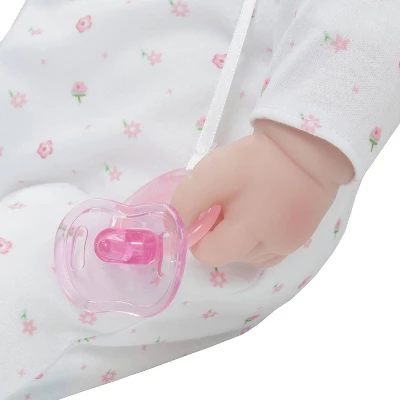 JC Toys La Baby 20" Baby Doll - Pink Outfit 5 JC Toys La Baby 20" Baby Doll - Pink Outfit - Image 3