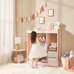 Fantasy Fields - Fashion Twinkle Star Prints Jasmine Toy Dress Up Unit Kids Furniture - Pink -Barbie Store GUEST 7e813618 d018 437c 8088 722e3176c680