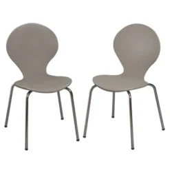 Set Of 2 Kids' Bentwood Chairs With Chrome Legs - Gift Mark -Barbie Store GUEST 7ebc5f6e aaac 42b2 86ef c987fbaaa511