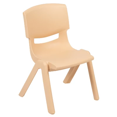 Emma And Oliver 10 Pack Plastic Stackable School Chair With 12" Seat Height 12 Emma And Oliver 10 Pack Plastic Stackable School Chair With 12" Seat Height - Image 10
