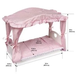 Badger Basket Doll Canopy Bed 9 Badger Basket Doll Canopy Bed -Barbie Store GUEST 81e4620a 7f5d 4036 a7e6 d60d1850b11a