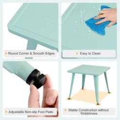 Costway Kids Steel 27'' Square Table Children Play Learn Activity Table Indoor Outdoor 19 Costway Kids Steel 27'' Square Table Children Play Learn Activity Table Indoor Outdoor -Barbie Store GUEST 82865224 0f9c 453b bbd0 772bae53501c