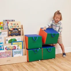 ECR4Kids SoftZone Cozy Cubes, Flexible Foam Seating -Barbie Store GUEST 82b6c101 54be 4aba b532 787c841e1b3c