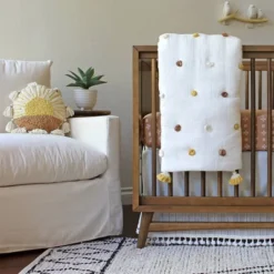 Crane Baby Embroidered Round Throw Pillow - Sunshine -Barbie Store GUEST 8486b4f3 1591 4267 825b b721d876cb53