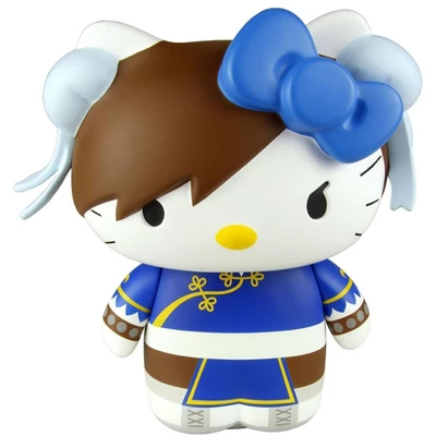 Toynami, Inc. Street Fighter X Hello Kitty Chun-Li 10 Inch PVC Coin Bank 3 Toynami, Inc. Street Fighter X Hello Kitty Chun-Li 10 Inch PVC Coin Bank