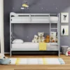 Glenwillow Home Plana Solid Wood Bunk Bed -Barbie Store GUEST 8604588b 5c0d 4af2 95cc 81b32ab83212