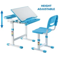 Mount-It! Kids Desk And Chair Set | Height Adjustable Ergonomic Children's School Workstation With Storage Drawer | Blue 15 Mount-It! Kids Desk And Chair Set | Height Adjustable Ergonomic Children's School Workstation With Storage Drawer | Blue -Barbie Store GUEST 868b815d 4429 4edc 9196 af85aa9cf585
