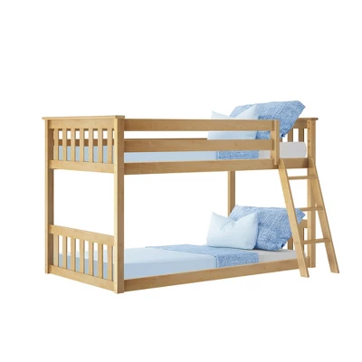 Max & Lily Twin Over Twin Low Bunk Bed 11 Max & Lily Twin Over Twin Low Bunk Bed - Image 9