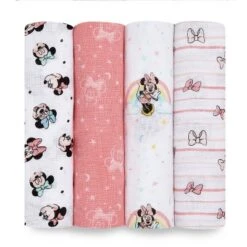 Aden By Aden + Anais Muslin Swaddle Blankets Disney - 4pk -Barbie Store GUEST 8a6f4a37 e1ac 4e6d a3e4 b698a87c6750