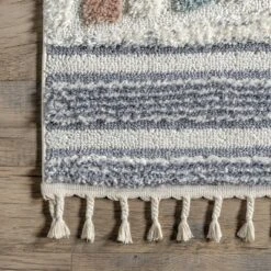 NuLOOM Iria Colorful Pyramid Kids Area Rug -Barbie Store GUEST 8a879f0c 4341 4ee3 8288 806f5e71ef9c