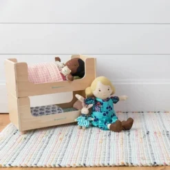 Manhattan Toy Night Night Wooden Play Sleigh Bed With Pillow And Blanket For Dolls And Stuffed Animals -Barbie Store GUEST 8bb5e306 2c0a 447e ad4f 89d4a2924651