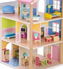 HearthSong 35-Piece Dollhouse Furniture For Kids
