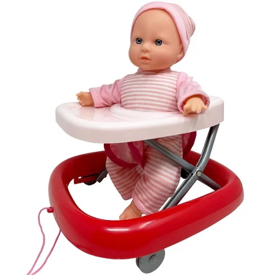 The New York Doll Collection 12 Inch Baby Doll Walker Set 7 The New York Doll Collection 12 Inch Baby Doll Walker Set - Image 5