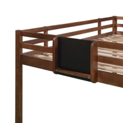 Full Size Wooden Loft Bed With Slide, Stair And Chalkboard - ModernLuxe -Barbie Store GUEST 8d6456bc 3522 4c23 9d07 b31ee9e3602d