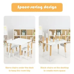 Costway Kids Wooden Table & 2 Chairs Set Children Activity Table Set 15 Costway Kids Wooden Table & 2 Chairs Set Children Activity Table Set -Barbie Store GUEST 8d687732 20c6 4598 bbbf a9fbff863708