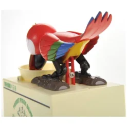 Insten Parrot Piggy Bank Robotic Coin Munching Toy Money Box, Red, 6.6x6.5 Inches -Barbie Store GUEST 8d8453b8 2f7a 43e9 8768 0e69f2281bca