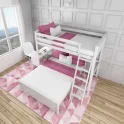Max & Lily L-Shaped Twin Over Full Bunk Bed With Desk -Barbie Store GUEST 8db34957 f8b7 4dcc bd43 a1c0cdf8cabb