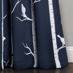 Set Of 2 Bird On The Tree Light Filtering Window Curtain Panels - Lush Décor -Barbie Store GUEST 8de4ba14 c0f2 4202 8deb 9c84c387b674