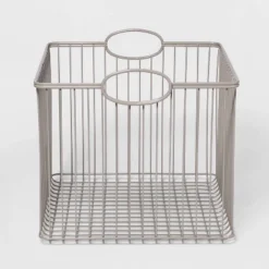 Wire Stackable Kids' Storage Basket Gray - Pillowfort™ -Barbie Store GUEST 91087446 1ff9 4ec6 914c 45ee8beec810
