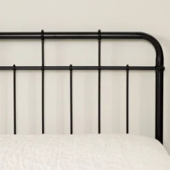 Vito Metal Complete Bed Pure Black - South Shore -Barbie Store GUEST 93bb055a 9442 4496 bbba ad75aa8a0adc