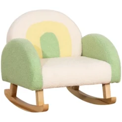 Qaba Kids Sofa, Rocking Toddler Sofa Chair With Solid Wooden Frame, Faux Lamb Fleece Fabric For Nursery, Kindergarten, Playroom, Bedroom 14 Qaba Kids Sofa, Rocking Toddler Sofa Chair With Solid Wooden Frame, Faux Lamb Fleece Fabric For Nursery, Kindergarten, Playroom, Bedroom -Barbie Store GUEST 9451a2a8 7354 4941 8c6e 2da5f2ae9dd4