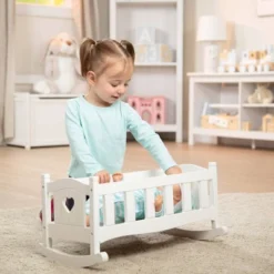 Melissa & Doug Mine To Love Doll Cradle 12 Melissa & Doug Mine To Love Doll Cradle -Barbie Store GUEST 954b1dad ffce 4d37 a71c 76139f995030