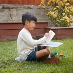 ECR4Kids The Surf Portable Lap Desk, Flexible Seating, One-Piece Writing Table, (10-Pack) -Barbie Store GUEST 9564c489 55ec 4f4e 80e3 37d532e46698