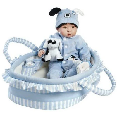 Paradise Galleries Reborn Baby Doll Boy "Finn & Sparky" Boy Baby Doll. 17" Weighted Realistic Doll With 9 Baby Doll Accessories. Age 3+ 7 Paradise Galleries Reborn Baby Doll Boy "Finn & Sparky" Boy Baby Doll. 17" Weighted Realistic Doll With 9 Baby Doll Accessories. Age 3+ - Image 5