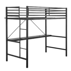 Flash Furniture Jake Metal Loft Bed Frame With Desk, Protective Guard Rails And Ladder For Kids, Teens And Adults 27 Flash Furniture Jake Metal Loft Bed Frame With Desk, Protective Guard Rails And Ladder For Kids, Teens And Adults -Barbie Store GUEST 965c09ea 1746 4187 911d 293a14330a48