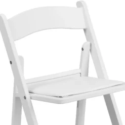 Emma And Oliver 2 Pack Kids White Resin Folding Event Party Chair With Vinyl Padded Seat -Barbie Store GUEST 968db054 ceb0 429b 81cd c1b429c6b4eb
