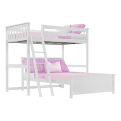 Max & Lily L-Shaped Twin Over Full Bunk Bed -Barbie Store GUEST 9a1981fb 7584 4542 9139 e0b4fcdbd88b