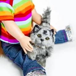 The Queen's Treasures 18 Inch Doll Pet Realistic Grey Striped Kitty Cat 11 The Queen's Treasures 18 Inch Doll Pet Realistic Grey Striped Kitty Cat -Barbie Store GUEST 9a2cc187 20f5 437b 923e 3f90d4e645fb