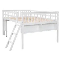 Loft Bed With Removable Desk And Cabinet - ModernLuxe -Barbie Store GUEST 9a54155c b676 42d4 9a5b 125afe6b32eb