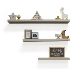 Slimline Low Profile Floating Shelf For Kids' Room - InPlace -Barbie Store GUEST 9a74dae5 8d32 4916 bab3 a5057713f959