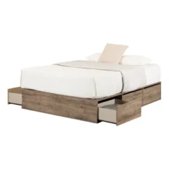 Queen Fusion 6 Drawer Platform Bed - South Shore -Barbie Store GUEST 9afb7b87 c0ab 4ee9 a877 281da650853e
