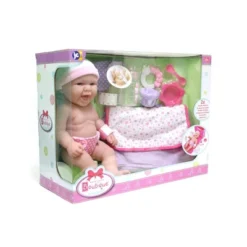JC Toys La Newborn 13" Baby Doll With 7pc Diaper Bag Set -Barbie Store GUEST a09fdc46 dfd4 4ef3 8cf2 55b22c7f2a27