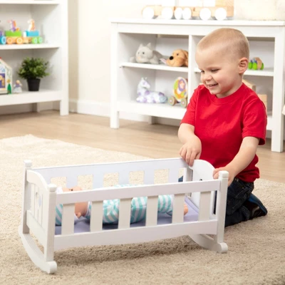 Melissa & Doug Mine To Love Doll Cradle 9 Melissa & Doug Mine To Love Doll Cradle - Image 7