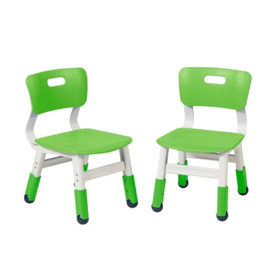 ECR4Kids Resin Classroom Chairs, Indoor Kids Seating With Adjustable Seat Height (2-Pack) 11 ECR4Kids Resin Classroom Chairs, Indoor Kids Seating With Adjustable Seat Height (2-Pack) - Image 9