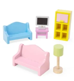 HearthSong 35-Piece Dollhouse Furniture For Kids -Barbie Store GUEST a22d4148 09bd 4be7 a8e0 ac2b61d7d048